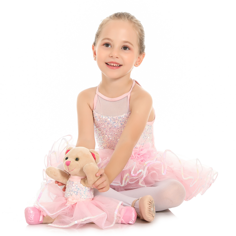 Ballerina Dress with Matching Bear