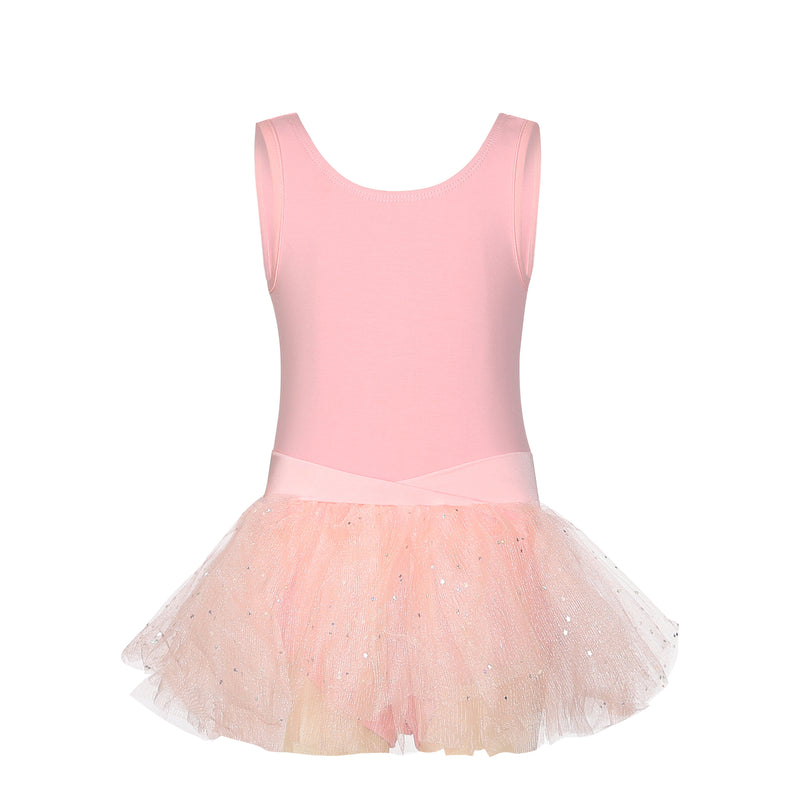 Shining Glitter Bow Dance Dress