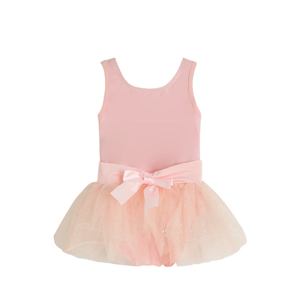 Shining Glitter Bow Dance Dress