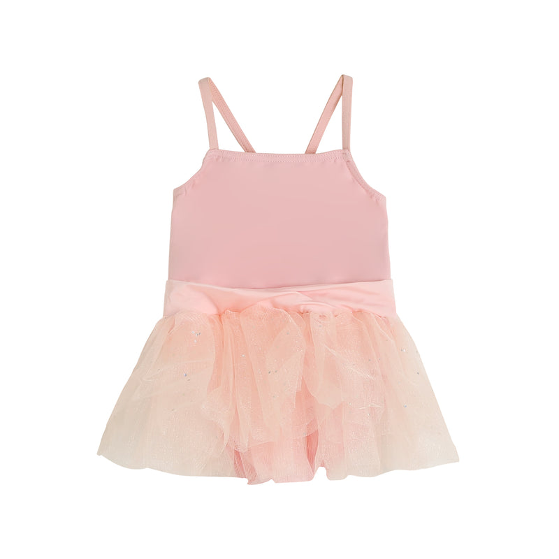 Camisole Glitter Bow Dance Dress