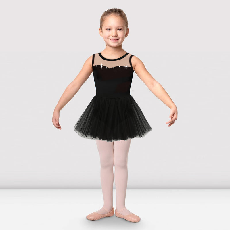 Sparkle Rhinestone Keyhole Back Dancewear